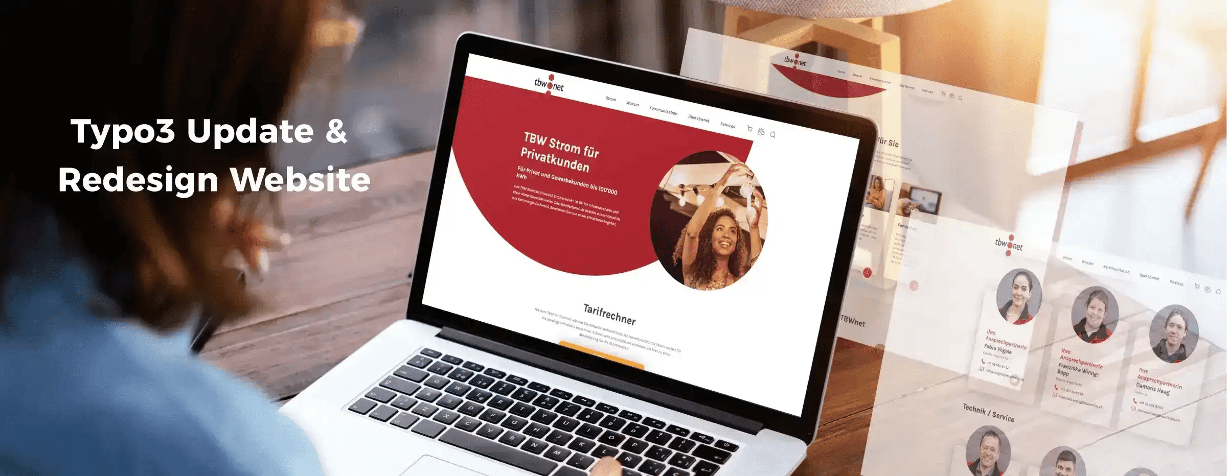 W4 - website update und redesign für tbwnet.ch