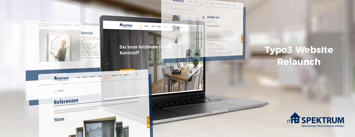 Spektrum Bauelemente TYPO3 Relaunch by W4