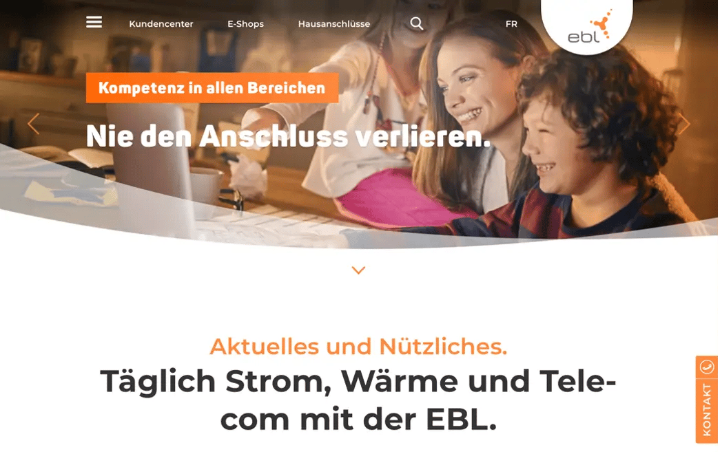 ebl.ch - webpage relaunch