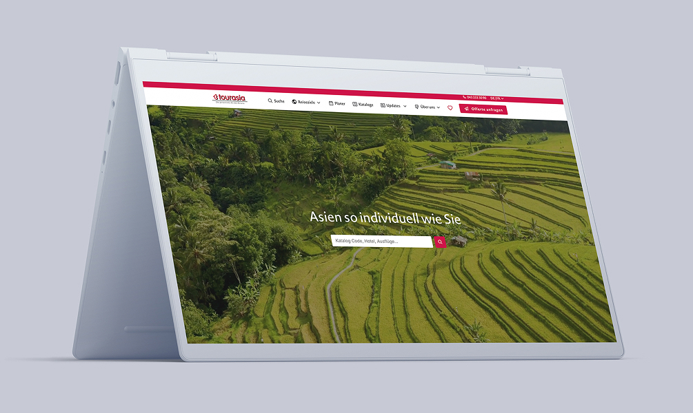 Headless CMS für Tourasia