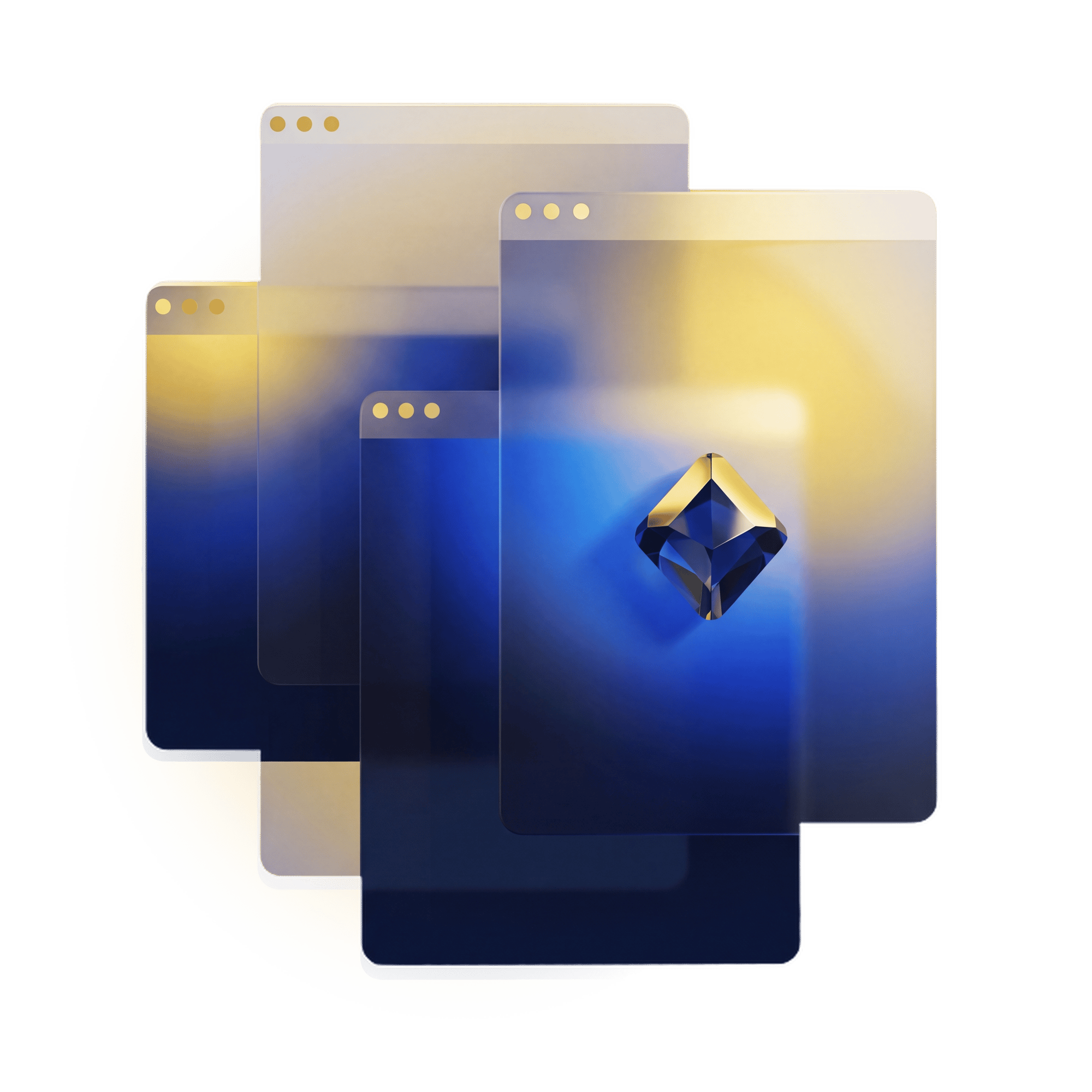 LOID-Glass-Panels-navy-yellow-transparent
