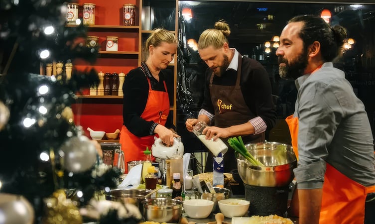 W4 Weihnachtsfeier in Bratislava