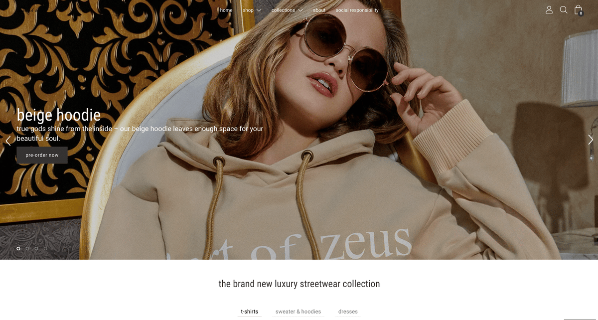 Shopify Online Store