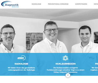 Website Relaunch Diagnostik München
