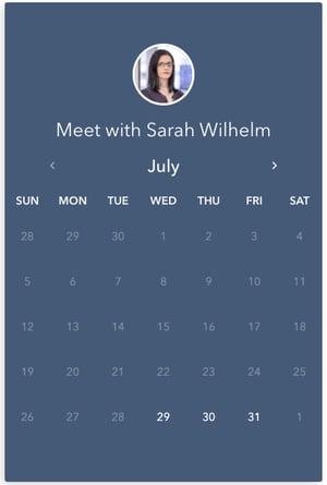 Book a meeting 1