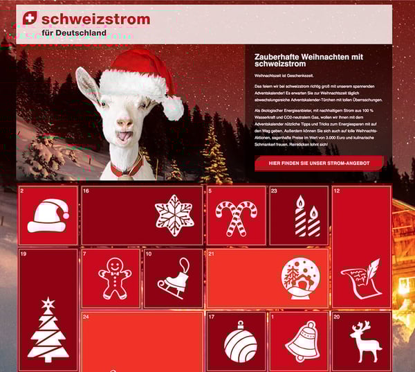 Adventskalender schweizstrom