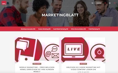 Relaunch von marketingblatt.com