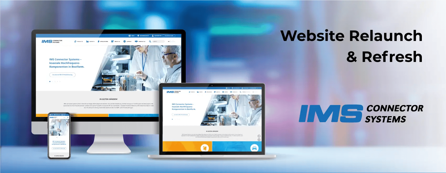 W4 - website relaunch für ims