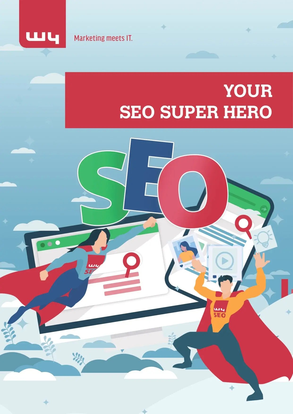 SEO Hero【SEO-Spezialist】 -  SEO Pakete von W4