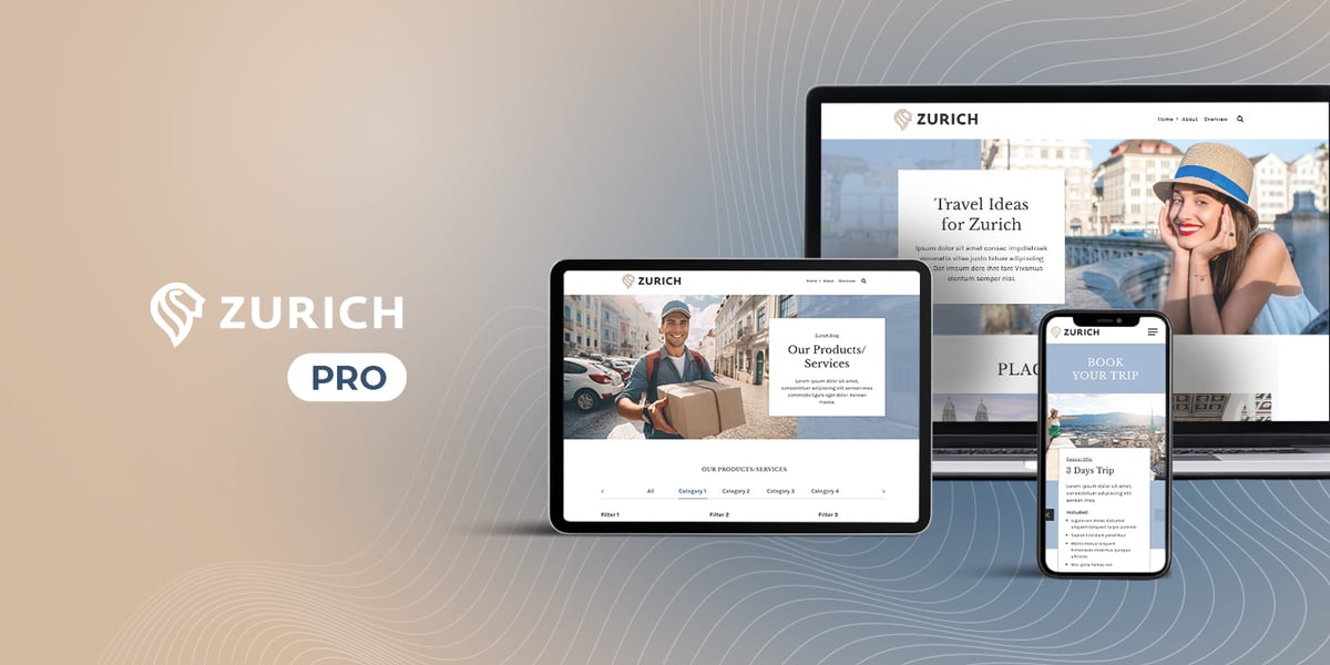 W4 Proudly Presents: The Zurich Theme for HubSpot