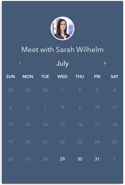 Book a meeting 1