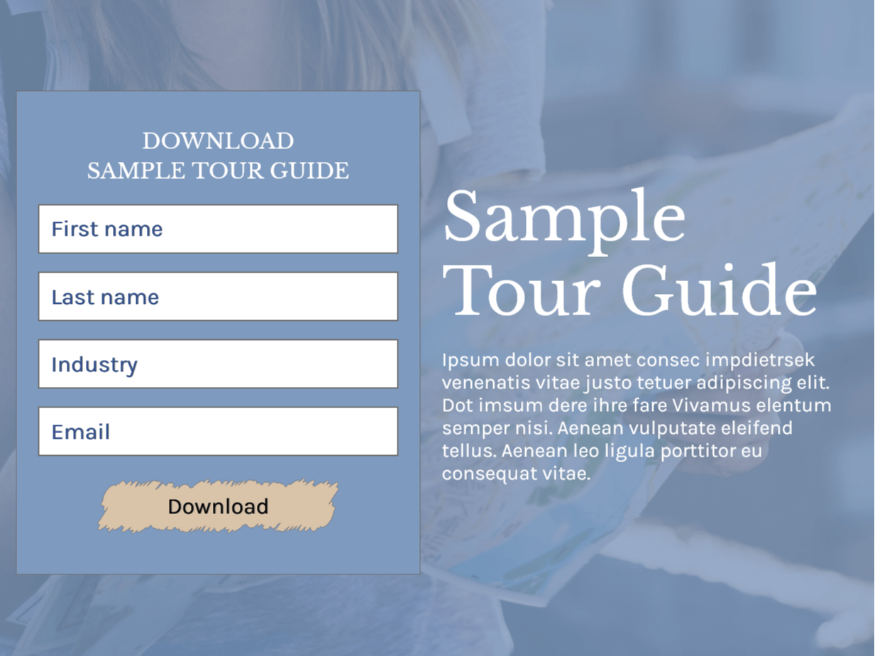 Sample Tour Guide Module